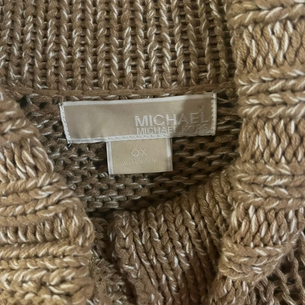 Michael Kors‎ Brown Toggle Cardigan